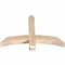 Ekena Millwork Bellingham Smooth Timber Gable Bracket, Douglas Fir, 36"W x 24"H x 3 1/2"D x 3 1/2"F, 16/12 Pitch GBW036X24X0404BEL00SDF - alternate 3